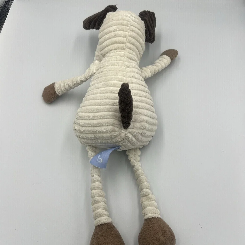 Cuddle Buddies Puppy Dog Plush Stuffed Animal Corduroy Cream Brown